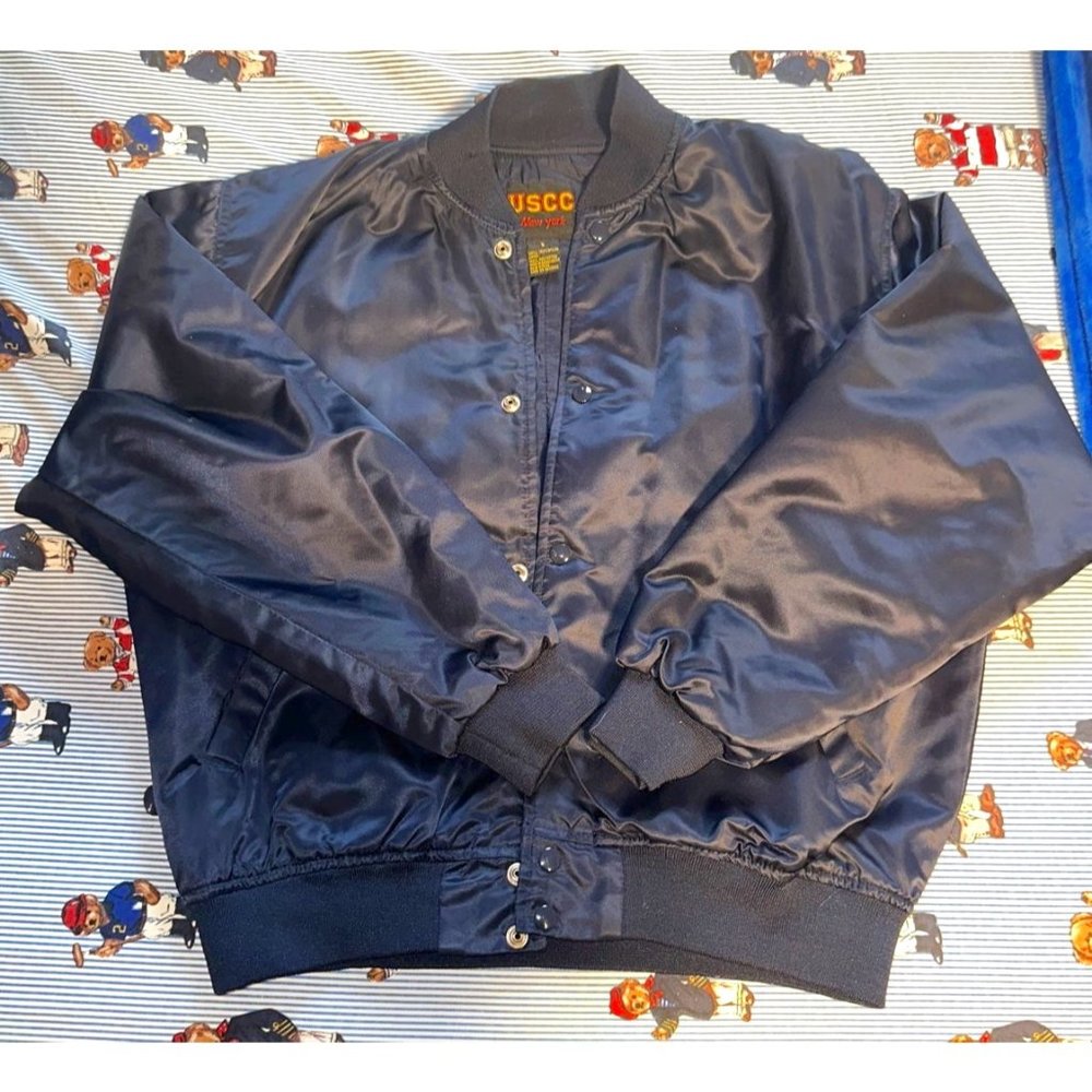 Nylon uscc vintage bomber size s